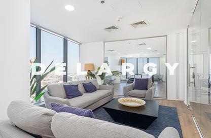 Office Space - Studio - 1 Bathroom for rent in I Rise Tower - Barsha Heights (Tecom) - Dubai