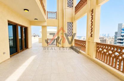 Apartment - 4 Bedrooms - 6 Bathrooms for rent in Marina Residences 1 - Marina Residences - Palm Jumeirah - Dubai