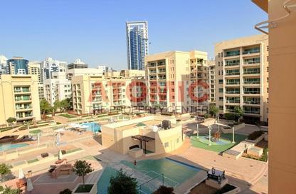 Apartment - 1 Bedroom - 1 Bathroom for rent in Al Dhafra 1 - Al Dhafra - Greens - Dubai