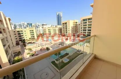 Apartment - 1 Bedroom - 1 Bathroom for rent in Al Dhafra 1 - Al Dhafra - Greens - Dubai Apartment - 1 Bedroom - 1 Bathroom for rent in Al Dhafra 1 - Al Dhafra - Greens - Dubai