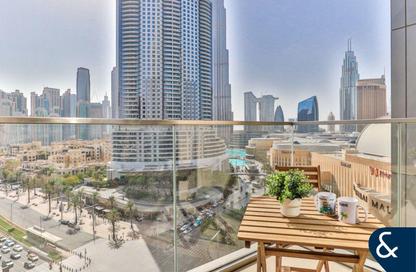 Apartment - 1 Bedroom - 2 Bathrooms for rent in Boulevard Point - Downtown Dubai - Dubai