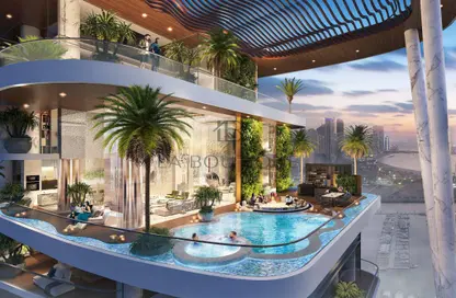 شقة - 3 غرف نوم - 4 حمامات للبيع في بناية ايه - داماك باي - دبي هاربور - دبي