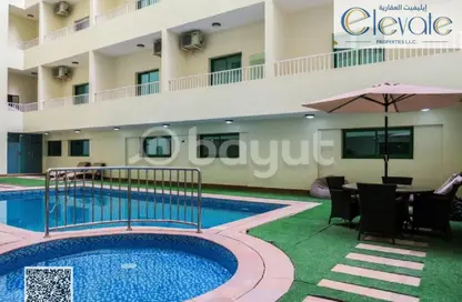 Apartment - Studio - 1 Bathroom for rent in Smart Tower 1 - Al Amerah - Ajman