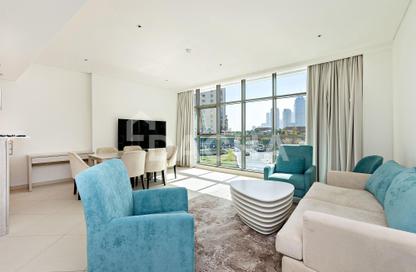Apartment - 3 Bedrooms - 3 Bathrooms for rent in Seven Palm - Palm Jumeirah - Dubai
