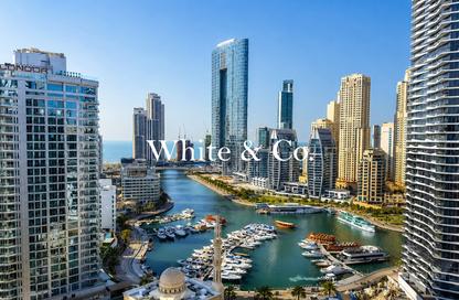 Apartment - 2 - 2 for sale in Escan Tower - Dubai Marina - Dubai
