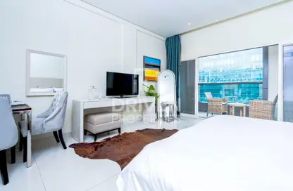 Apartment - Studio - 1 Bathroom for rent in Damac Maison Cour Jardin - Business Bay - Dubai