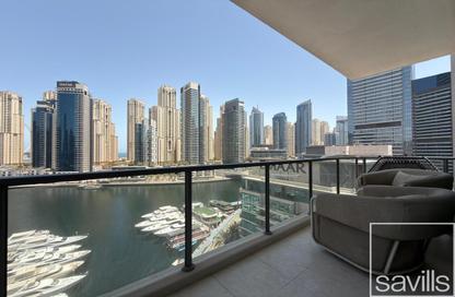 Apartment - 2 Bedrooms - 3 Bathrooms for rent in Al Majara 2 - Al Majara Towers - Dubai Marina - Dubai