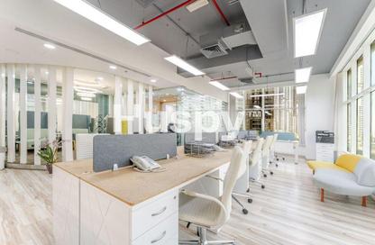 Office Space - Studio - 1 for rent in Clover Bay Tower - Business Bay - Dubai