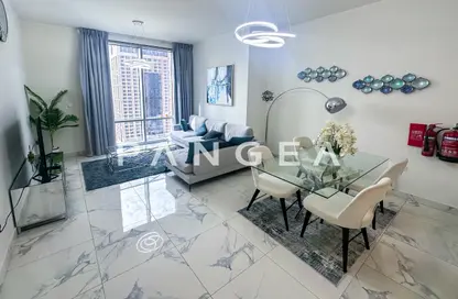 شقة - غرفة نوم - 2 حمامات للايجار في آمنة - مدينة الحبتور - الخليج التجاري - دبي