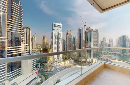 Apartment - 1 Bedroom - 2 Bathrooms for rent in Botanica Tower - Dubai Marina - Dubai