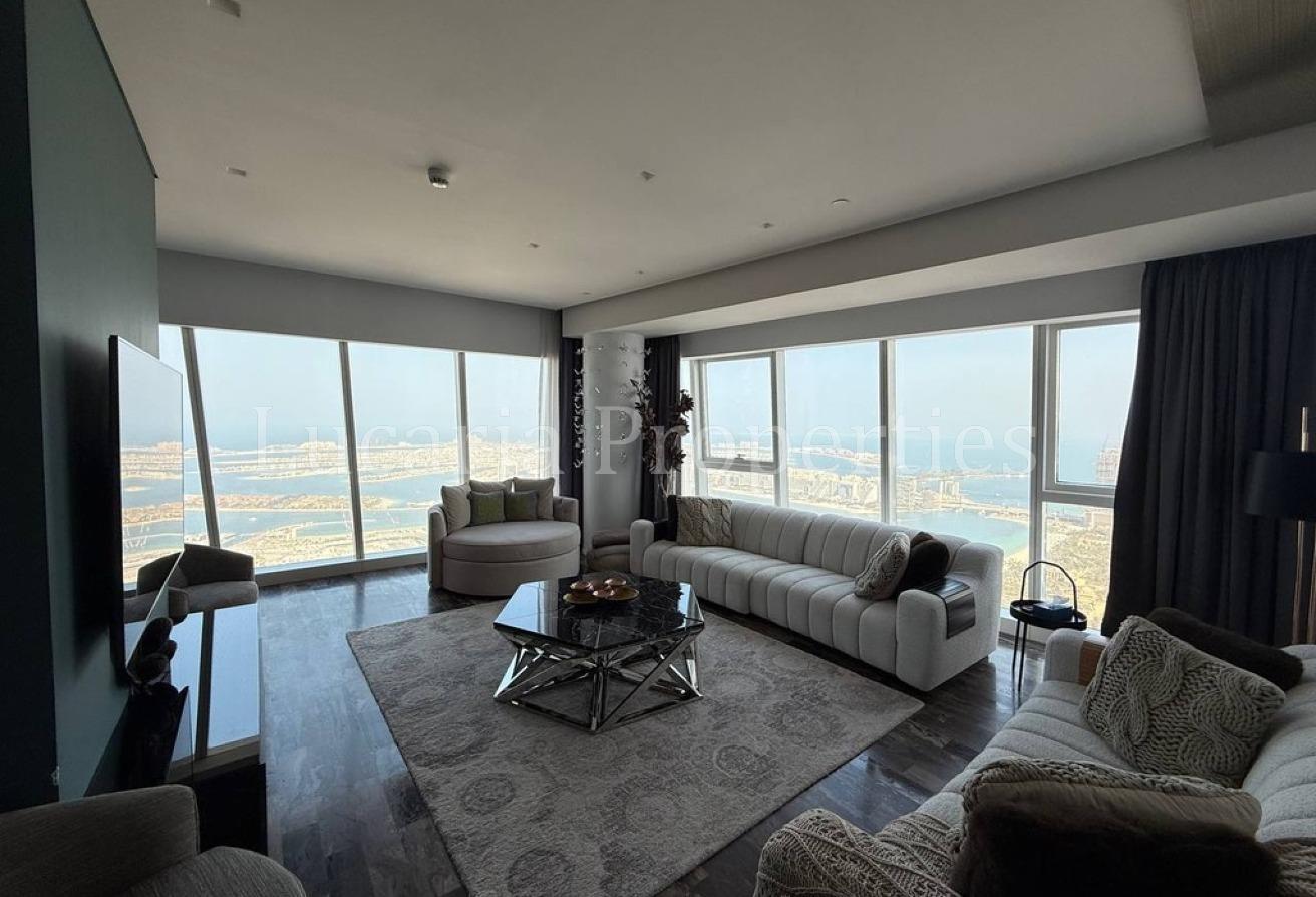 Fendi Design | High Floor | Full Palm Sea View photo 3