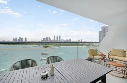 شقة - غرفة نوم - 2 حمامات للايجار في أزور ريزيدنس - نخلة جميرا - دبي