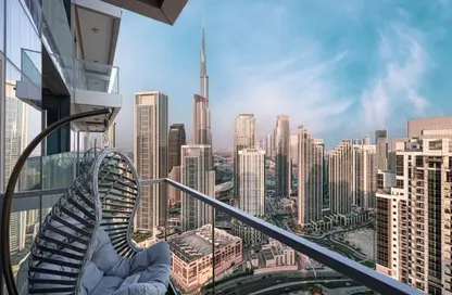 النزل و الشقق الفندقية - 2 غرف نوم - 2 حمامات للايجار في فندق ومساكن برج باراماونت - الخليج التجاري - دبي