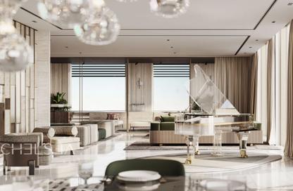 Apartment - 1 Bedroom - 2 Bathrooms for sale in Aeternitas Tower - Dubai Marina - Dubai
