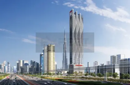 شقة - 2 غرف نوم - 3 حمامات للبيع في بايز 101 من دانوب - الخليج التجاري - دبي