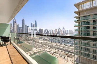 Apartment - 1 Bedroom - 1 Bathroom for sale in Marina Vista Tower 1 - Marina Vista - EMAAR Beachfront - Dubai Harbour - Dubai