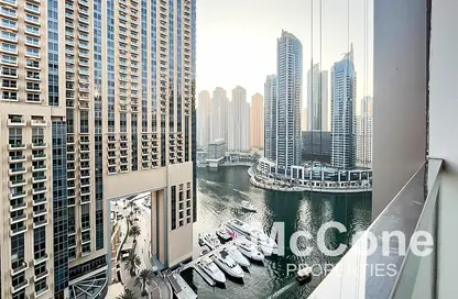 شقة - غرفة نوم - 2 حمامات للايجار في دبي مارينا مون - دبي مارينا - دبي