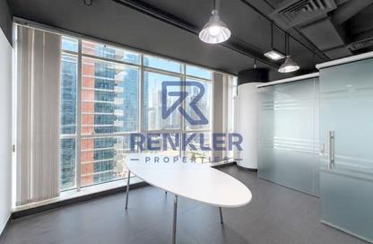 Office Space - Studio - 1 Bathroom for rent in Lake Central - Business Bay - Dubai