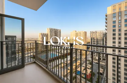 Apartment - 3 Bedrooms - 4 Bathrooms for rent in Park Heights 2 Tower 1 - Park Heights 2 - Park Heights - Dubai Hills Estate - Dubai
