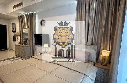 Apartment - Studio - 1 for rent in Corniche Tower - Ajman Corniche Road - Ajman