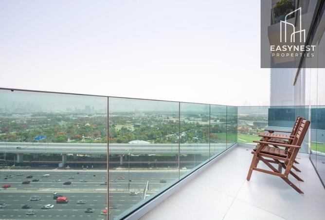 BALCONY |FULLY FURNISHED|4 CHQUES|READY photo 3