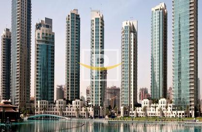 شقة - غرفة نوم - 2 حمامات للايجار في ذا ريزيدنس 2 - برج ريزيدنس - وسط مدينة دبي - دبي