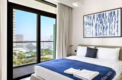 Apartment - 1 Bedroom - 1 Bathroom for rent in Marina Vista Tower 1 - Marina Vista - Emaar Beachfront - Dubai Harbour - Dubai
