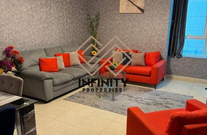 Apartment - 1 Bedroom - 2 Bathrooms for sale in Orient Tower 1 - Orient Towers - Al Bustan - Ajman