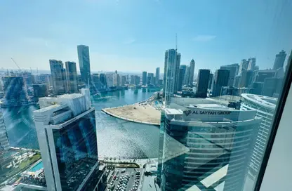 Business Centre - Studio - 1 Bathroom for rent in The Prime Tower - Business Bay - Dubai