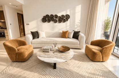 Apartment - 1 - 1 for rent in Grand Bleu Tower 2 - Emaar Beachfront - Dubai Harbour - Dubai