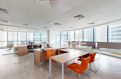 Office Space - Studio - 1 Bathroom for rent in Jumeirah Bay X3 - JLT Cluster X - Jumeirah Lake Towers - Dubai
