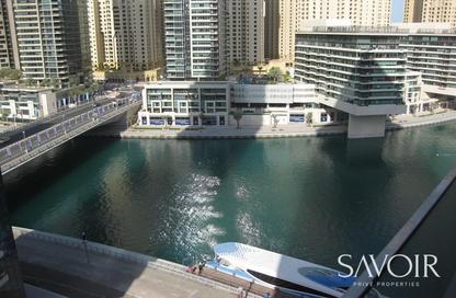 Apartment - Studio - 1 Bathroom for sale in Silverene Tower B - Silverene - Dubai Marina - Dubai