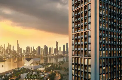 Apartment - 2 Bedrooms - 3 Bathrooms for sale in Twilight by Binghatti - Al Jaddaf - Dubai