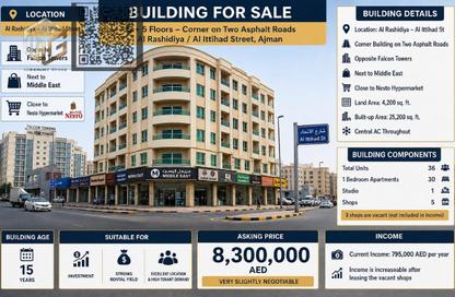Whole Building - 7+ - 7+ for sale in Al Rashidiya Towers - Al Rashidiya - Ajman Downtown - Ajman