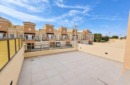 Townhouse - 4 - 5 for rent in Marbella Village - Victory Heights - Dubai Sports City - Dubai