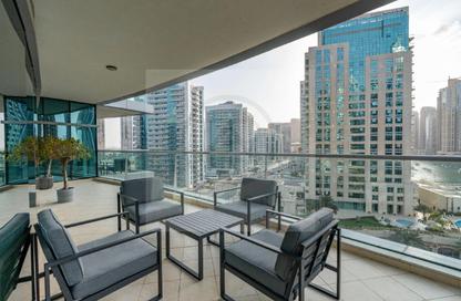 Apartment - 3 Bedrooms - 4 Bathrooms for rent in Oceanic - Dubai Marina - Dubai Apartment - 3 Bedrooms - 4 Bathrooms for rent in Oceanic - Dubai Marina - Dubai