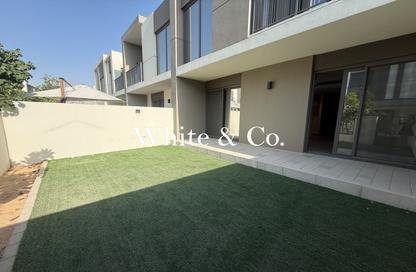 Townhouse - 3 - 3 for rent in Aura Gardens - Tilal Al Ghaf - Dubai