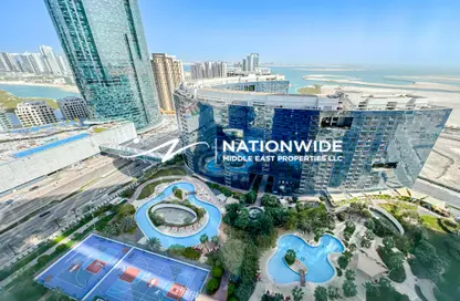 Apartment - 2 Bedrooms - 2 Bathrooms for rent in The Gate Tower 2 - Shams Abu Dhabi - Al Reem Island - Abu Dhabi