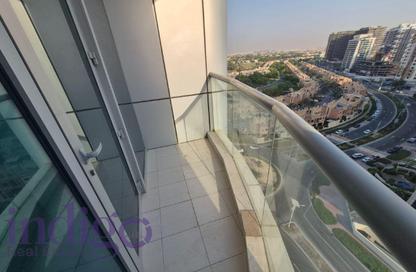 Apartment - 1 - 2 for rent in Cricket Tower - Dubai Sports City - Dubai
