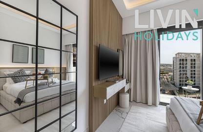 Apartment - Studio - 1 Bathroom for rent in Azizi Riviera 61 - Azizi Riviera - Meydan One - Meydan - Dubai