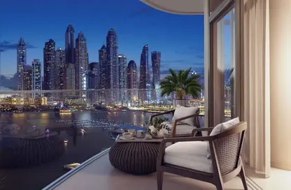 Apartment - 1 Bedroom - 1 Bathroom for sale in Palace Beach Residence Tower 2 - Palace Beach Residence - EMAAR Beachfront - Dubai Harbour - Dubai