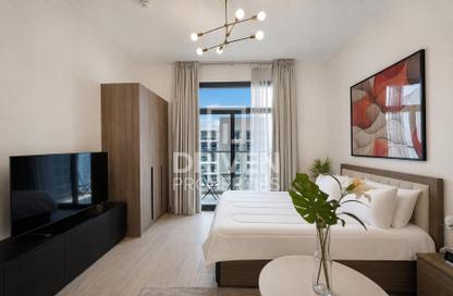 Apartment - Studio - 1 Bathroom for rent in Laya Heights - Dubai Studio City - Dubai
