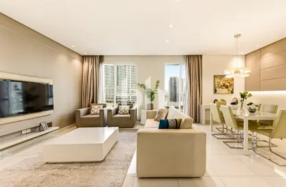 Apartment - 3 Bedrooms - 3 Bathrooms for rent in Damac Maison The Vogue - Business Bay - Dubai