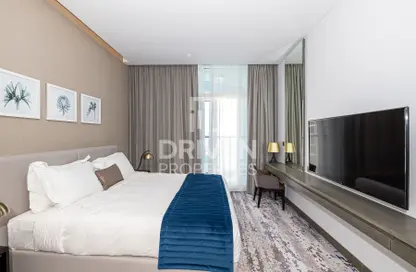 Apartment - 1 Bathroom for sale in Damac Maison Prive A - Damac Maison Prive - Business Bay - Dubai