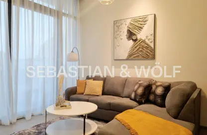 Apartment - 1 Bedroom - 2 Bathrooms for rent in Signature Livings North - Signature Livings - District 10 - Jumeirah Village Circle - Dubai