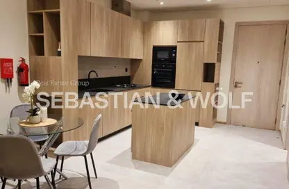 Apartment - 1 Bedroom - 2 Bathrooms for rent in Signature Livings North - Signature Livings - District 10 - Jumeirah Village Circle - Dubai