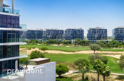 Apartment - Studio - 1 for rent in Golf Promenade 2A - Golf Promenade 2 - Golf Town - Damac Hills - Dubai