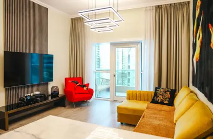 شقة - غرفة نوم - 1 حمام للايجار في مارينا بيناكل - دبي مارينا - دبي