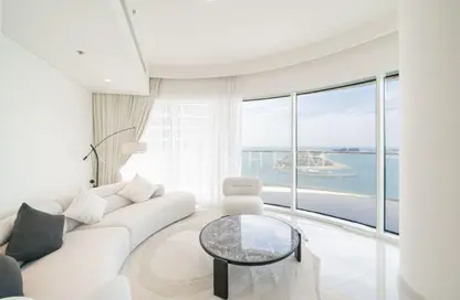 Apartment - 3 Bedrooms - 4 Bathrooms for rent in Grand Bleu Tower 1 - EMAAR Beachfront - Dubai Harbour - Dubai
