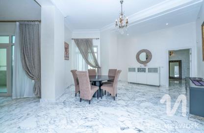Apartment - 4 Bedrooms - 6 Bathrooms for rent in Al Shahla - Shoreline Apartments - Palm Jumeirah - Dubai